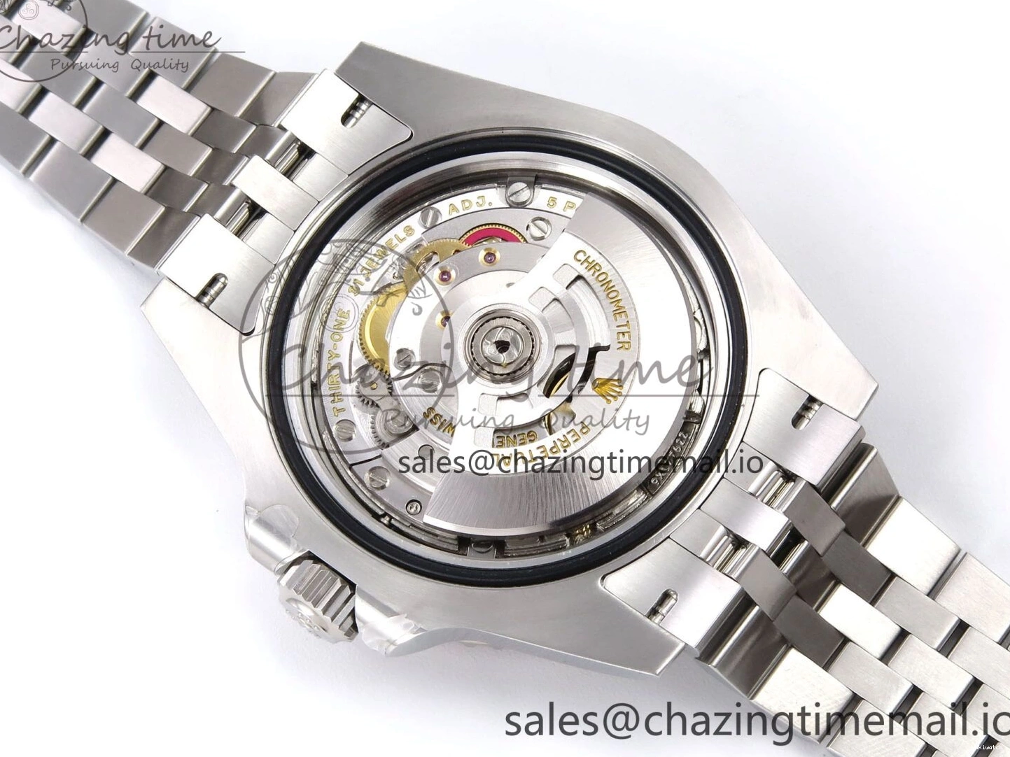1:1 THBF Jubilee Best on 126710 Bracelet CHS 904L II GMT-Master Edition SH3285 BLRO 0419
